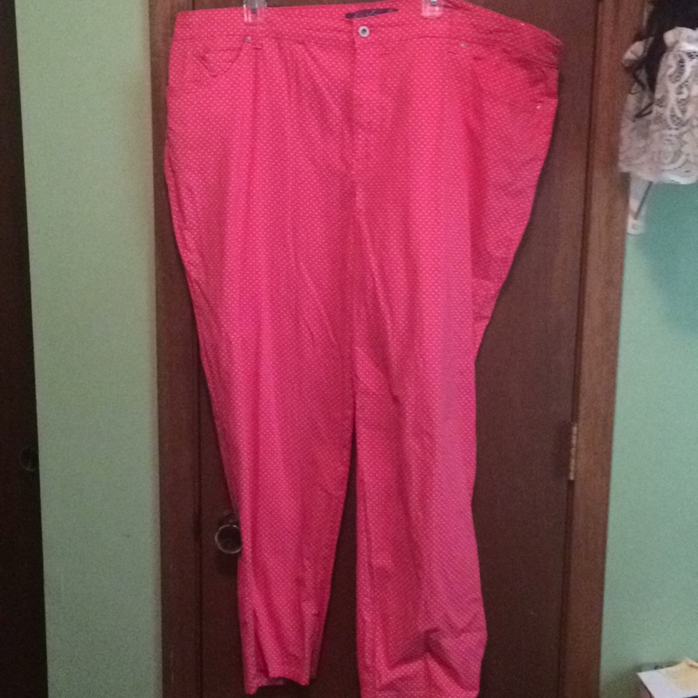 NWOT Gloria Vanderbilt polka dot Amanda Jeans
